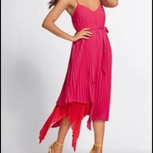 Gabrielle Union Pink & Orange Shift Dress